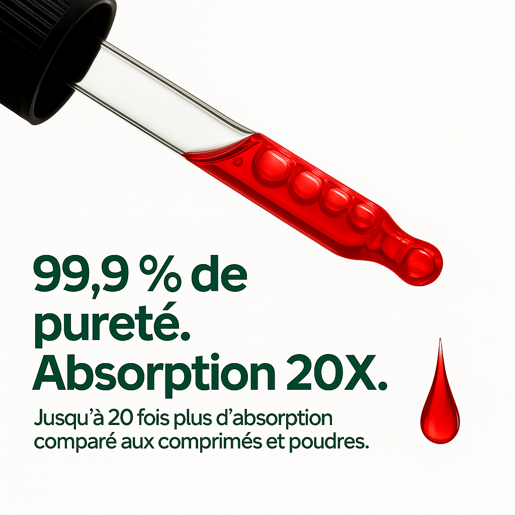 NyraBoost Vitamine B Liquides – Saveur Framboise